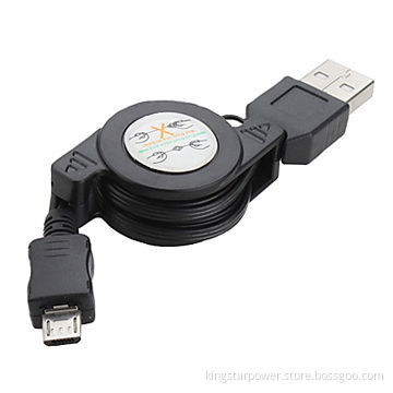 Retractable Micro USB Data Cable